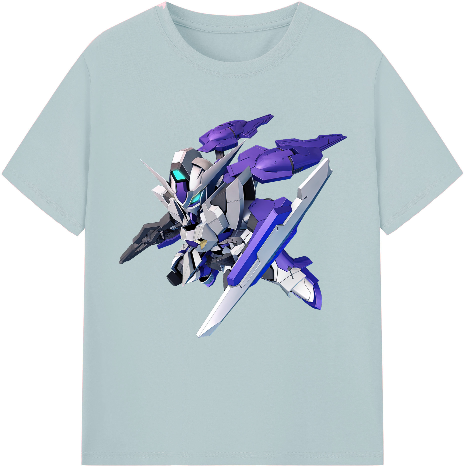 （画像用） 機動戦士ガンダム Mobile Suit Gundam 綿100％半袖Tシャツ（フロントプリント）